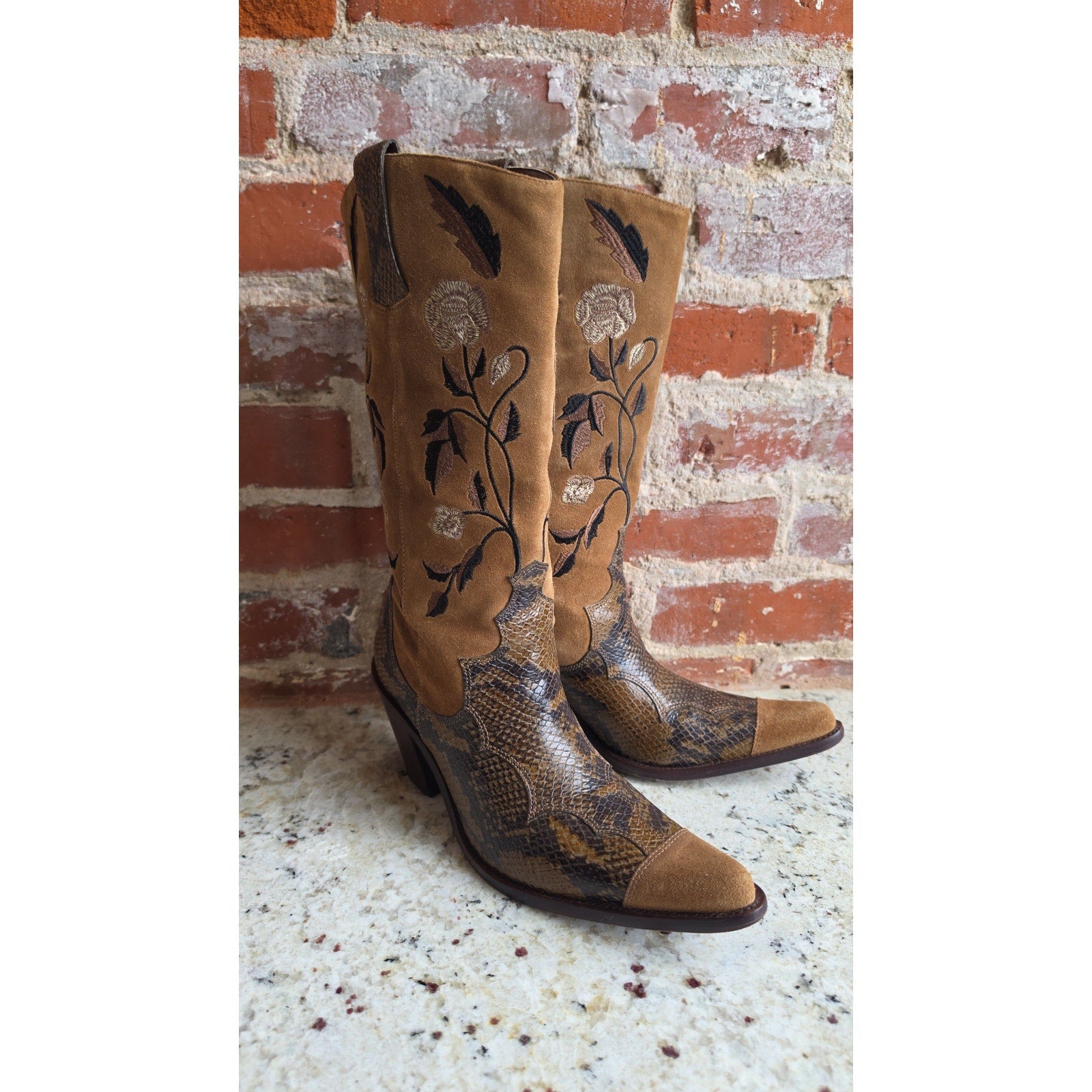antonio melani mateo woven leather dress boots Antonio Melani Mateo Leather Tall Dress Boots