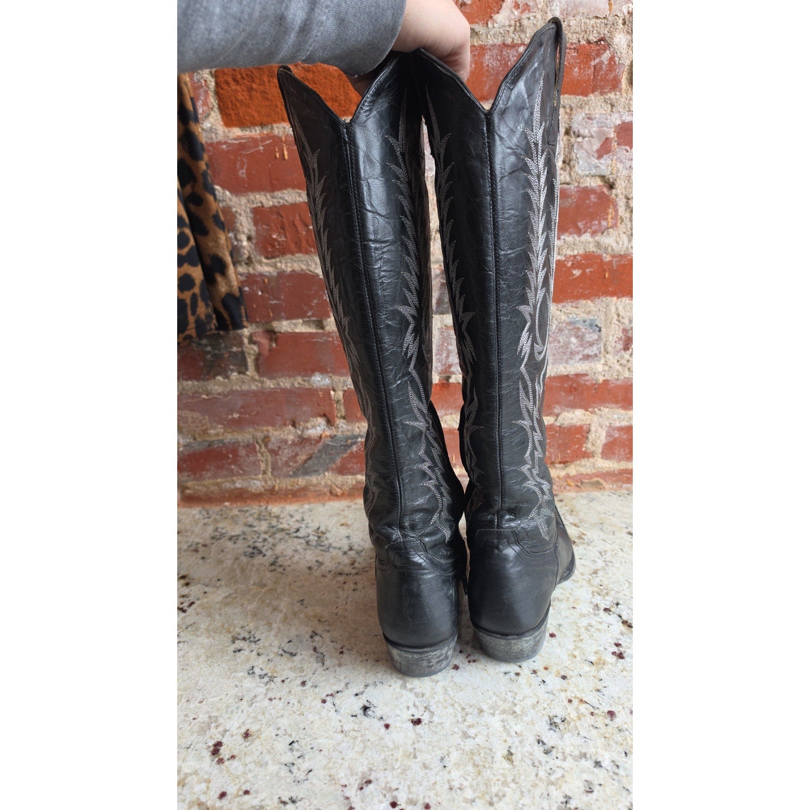 Black Old Gringo Boots