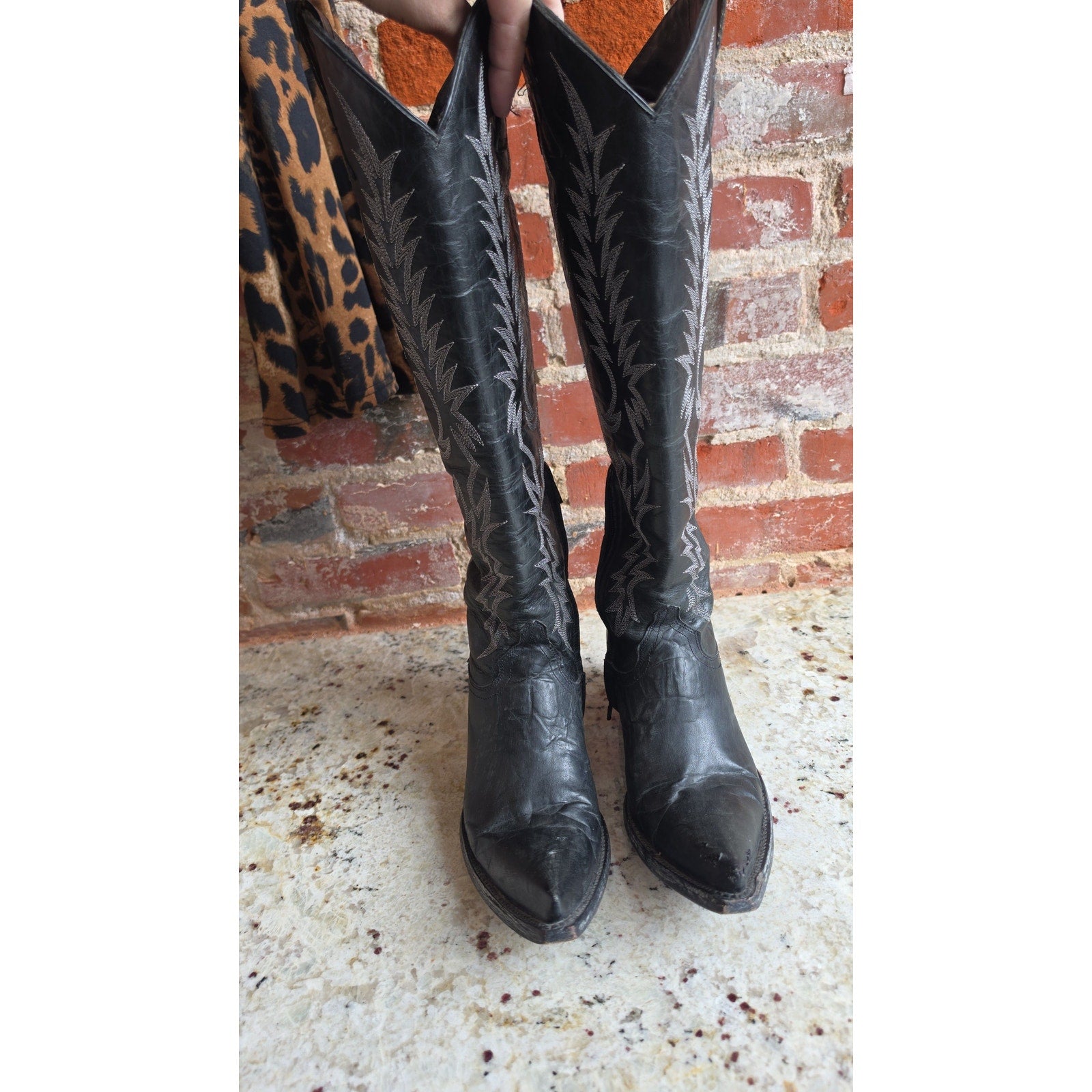 Black Old Gringo Boots