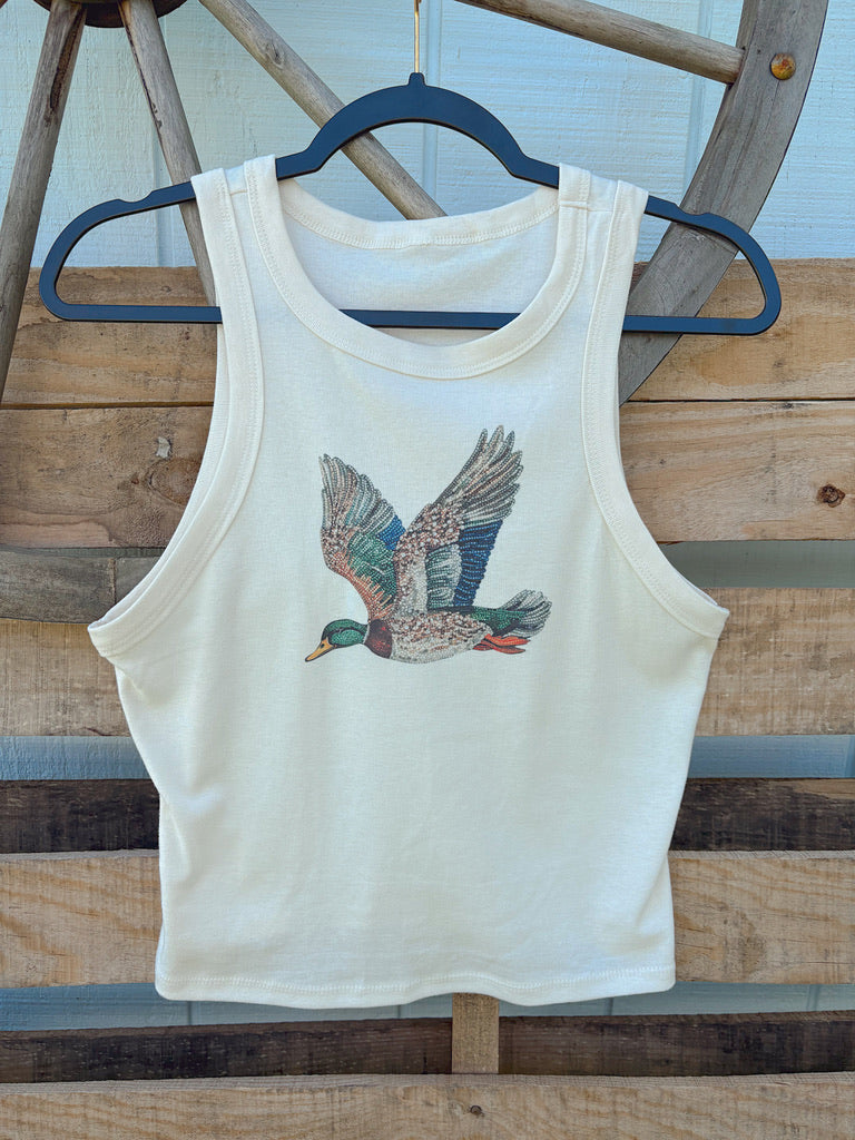 BEDAZZLED DUCK TANK