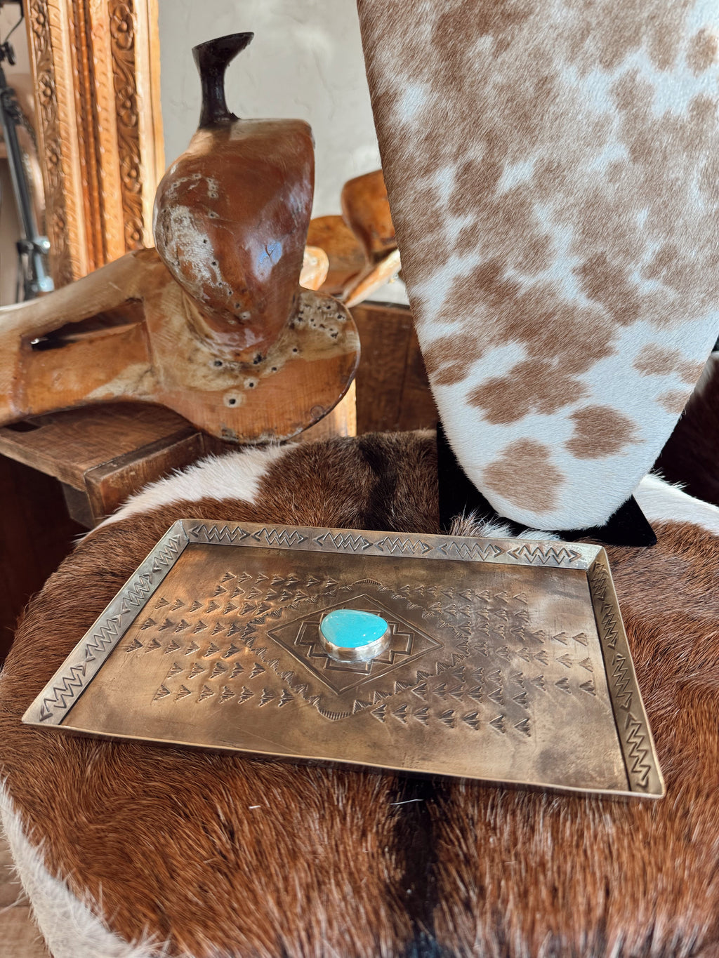 The Estancia Silver Jewelry Tray