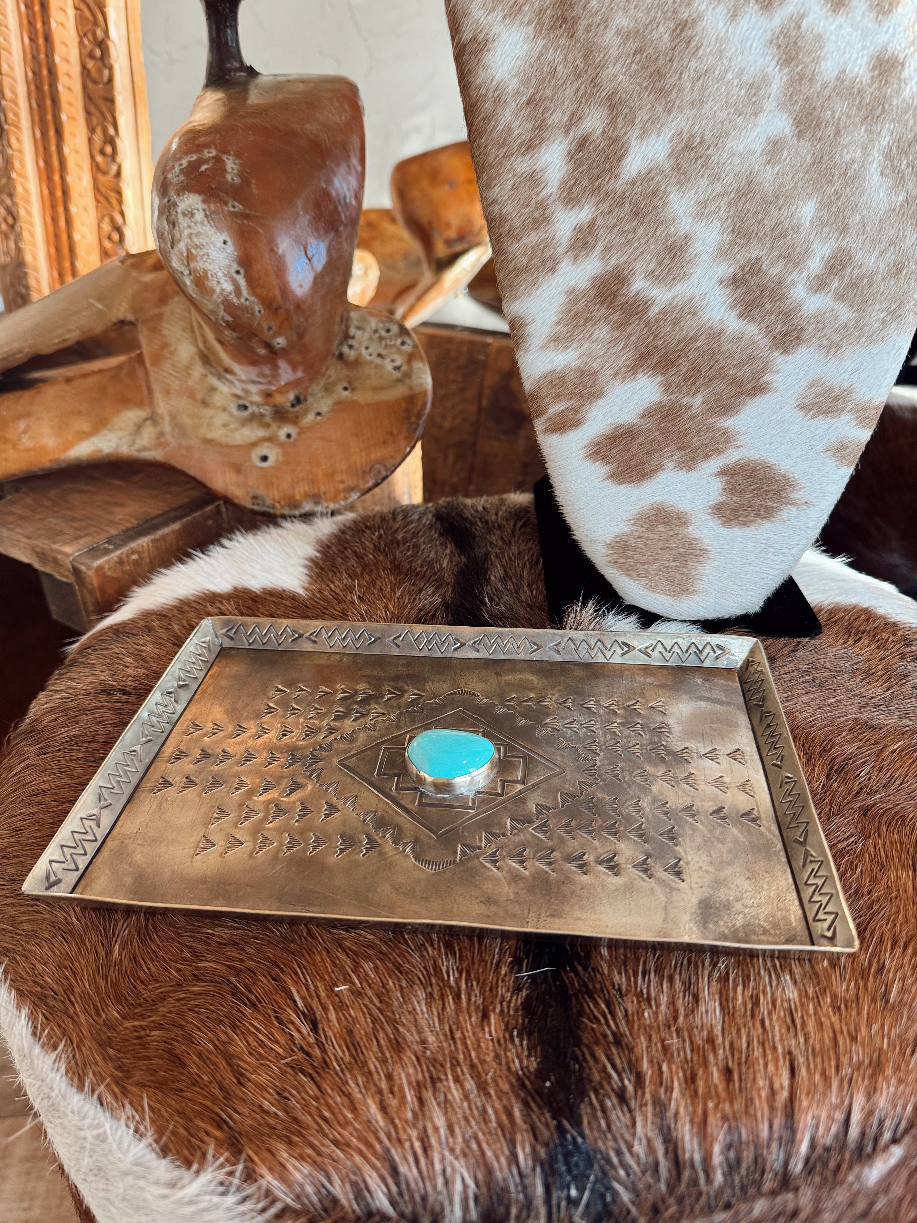 The Estancia Silver Jewelry Tray