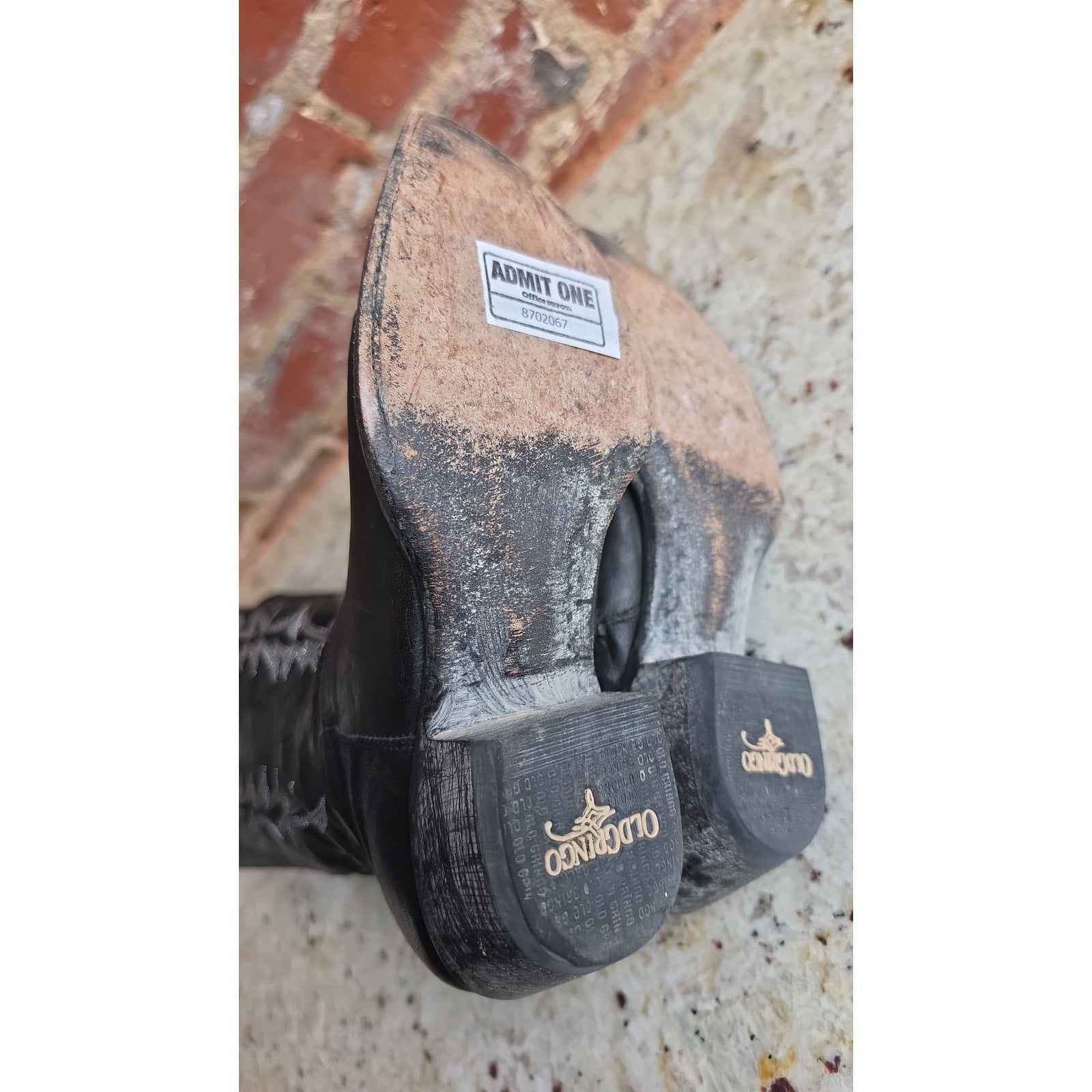 Black Old Gringo Boots