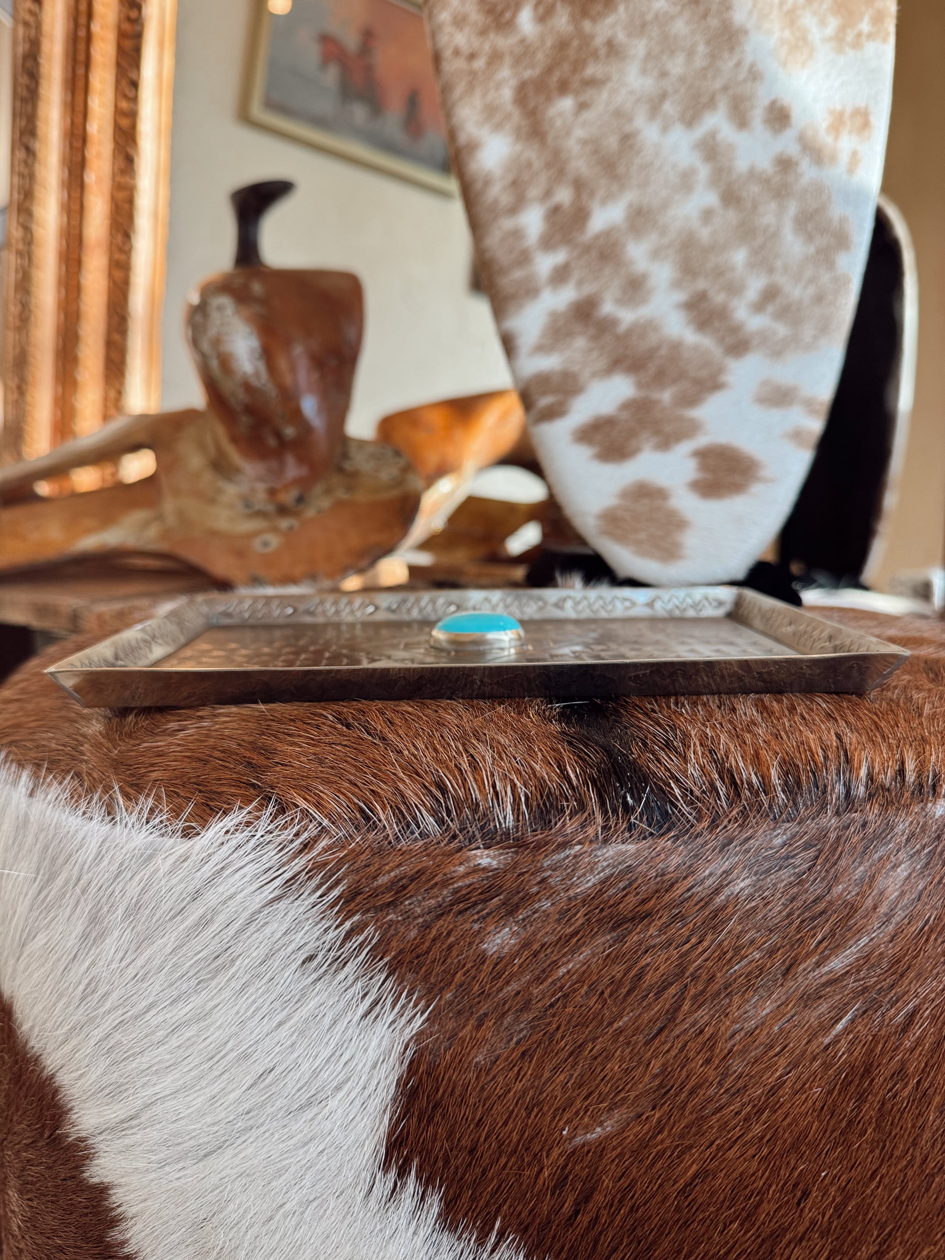 The Estancia Silver Jewelry Tray