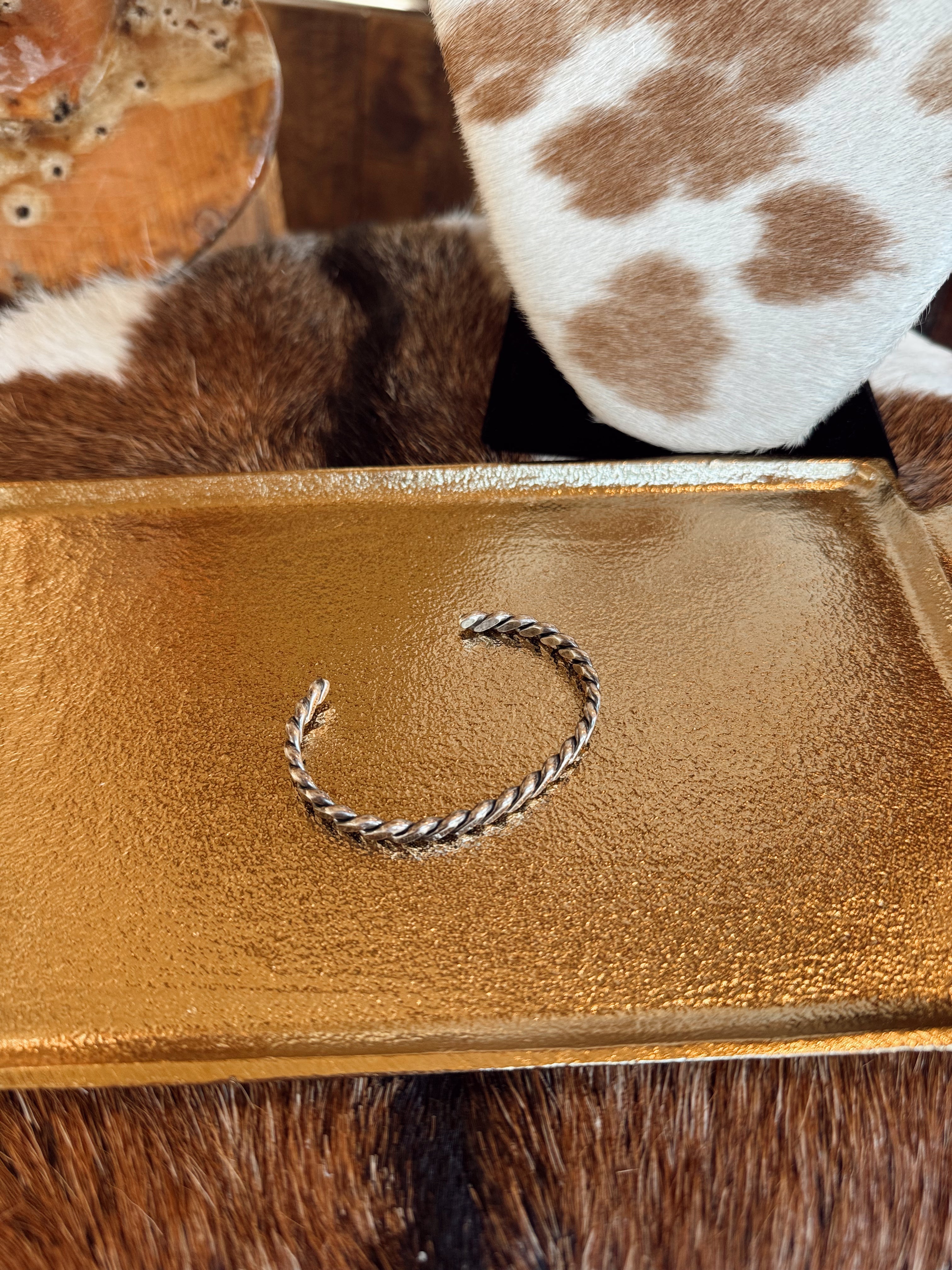 The Twisted Wire Cuff