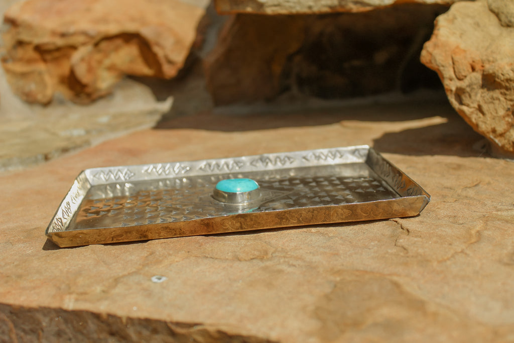 The Estancia Silver Jewelry Tray