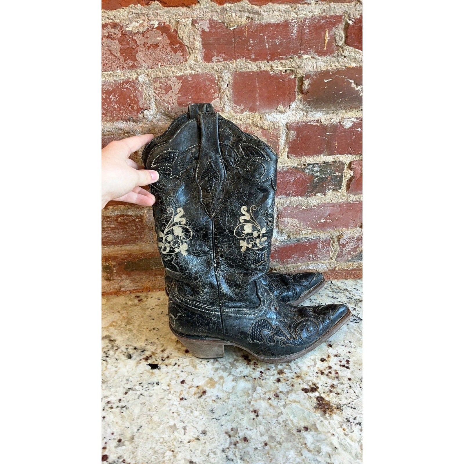 Genuine Lizard Boots