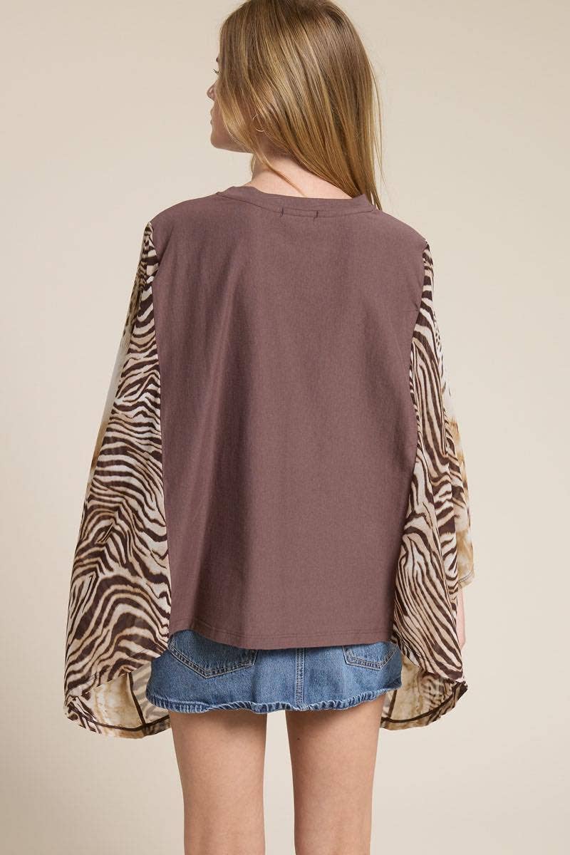 PRE-Order Vintage Horse Artwork Graphic Kantha Top