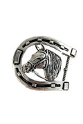 WESTERN HORSE HEAD BELT BUCKLE