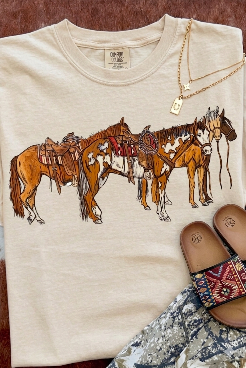 Lonely Ones - Cream Graphic Tee